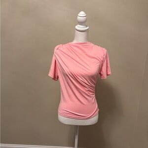 Women's Pink Short Sleeve Top